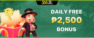 Daily Free ₱2,500 Slot Bonus promotion